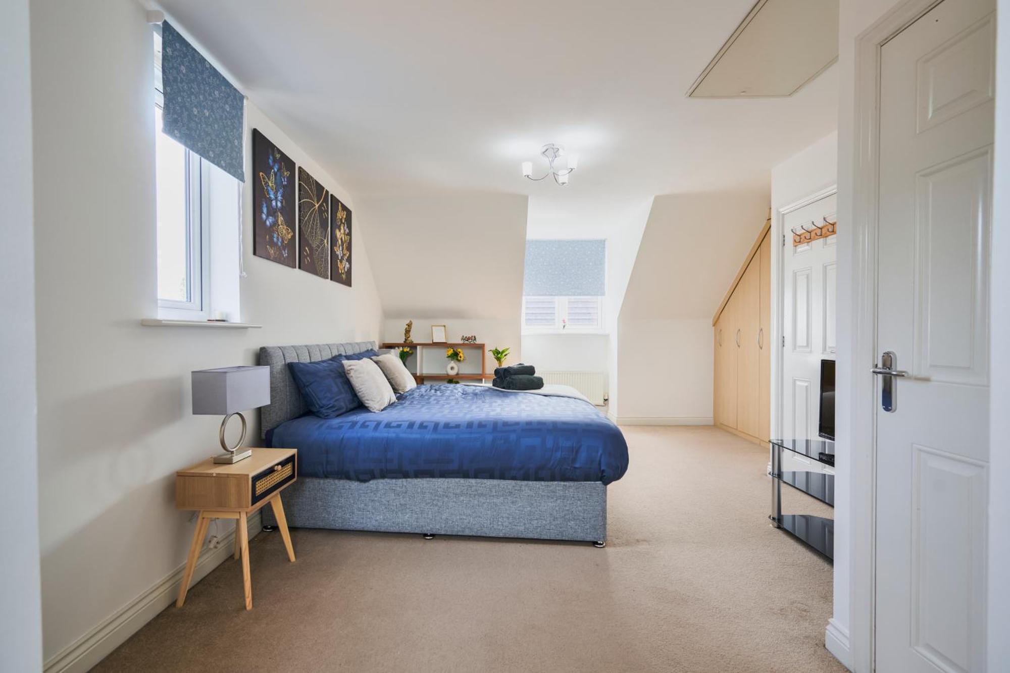 Apartment Cherish Spacious & Amazing 3 Bed House In Hayes & Heathrow West Drayton (Middlesex)